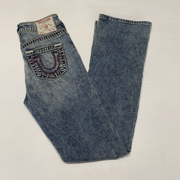 True Religion Women’s Jeans Size 26 Becca Mid Rise Bootcut - Picture 2 of 16